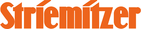 Striemitzer brand logo in bold orange text.